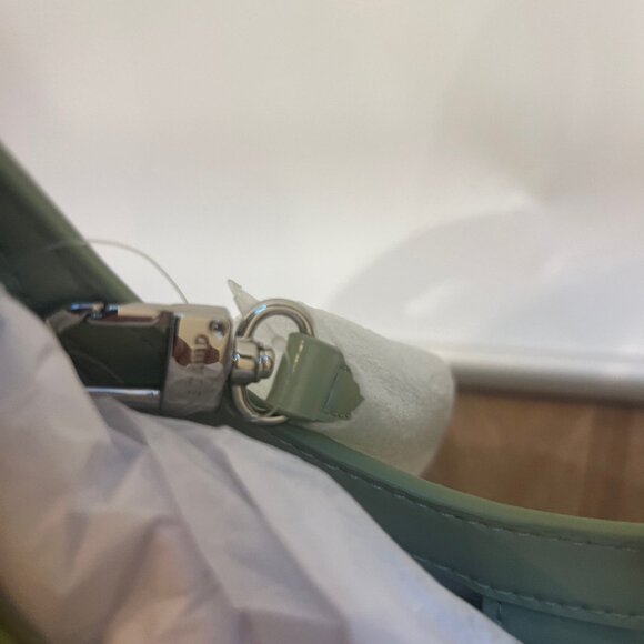 NWT STAUD Pale Jade Mini Moon Bag - Picture 6 of 6